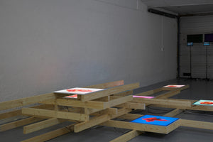 Installation view from  "re-struktion" at  @ringstedgalleriet  march 2024